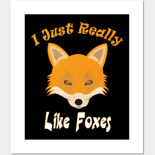 I just really like foxes ok ? Posters and Art